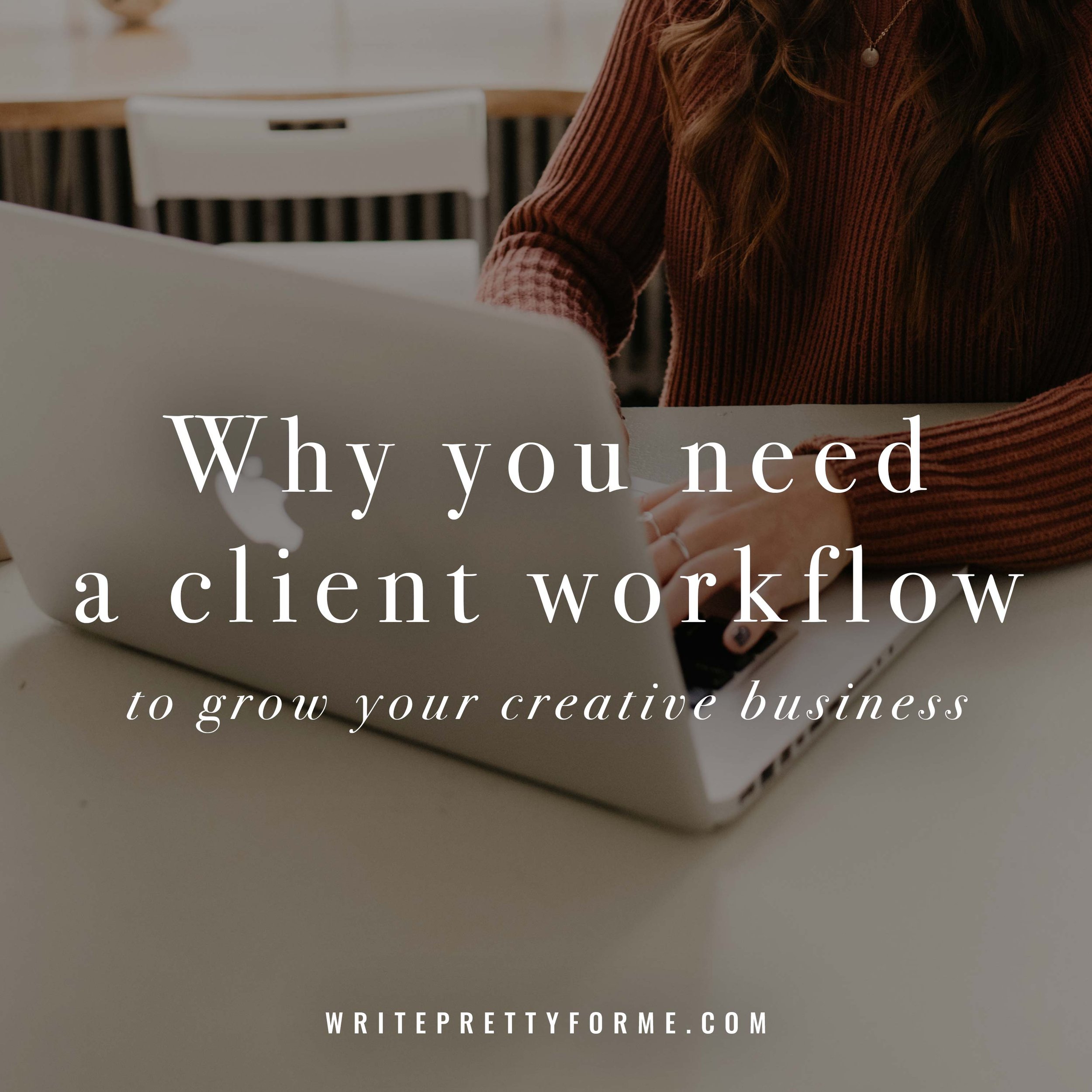 Why You Need a Client Workflow to Grow Your Creative Business