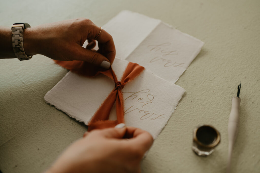 wedding calligraphy